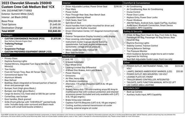 chevrolet silverado 2500hd 2023 2GC4YME78P1718983 image chevrolet silverado 2500hd 2023 2GC4YME78P1718983 image